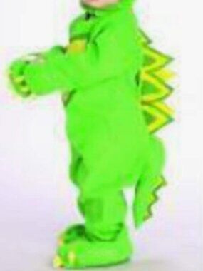 Rubie's Infant Dragon Dinosaur Fleece Costume Romper - Size 6-12 Months